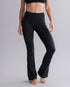 Leggings Flared Cotton Touch Black – Rückansicht – Hey Honey
