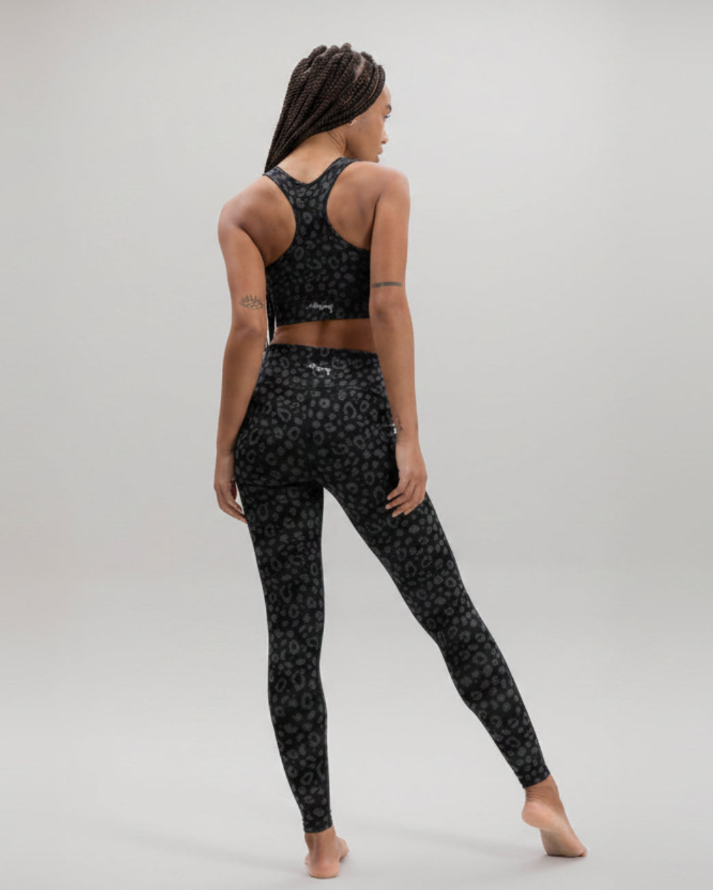 Leggings Leo Black – Detailansicht – Hey Honey