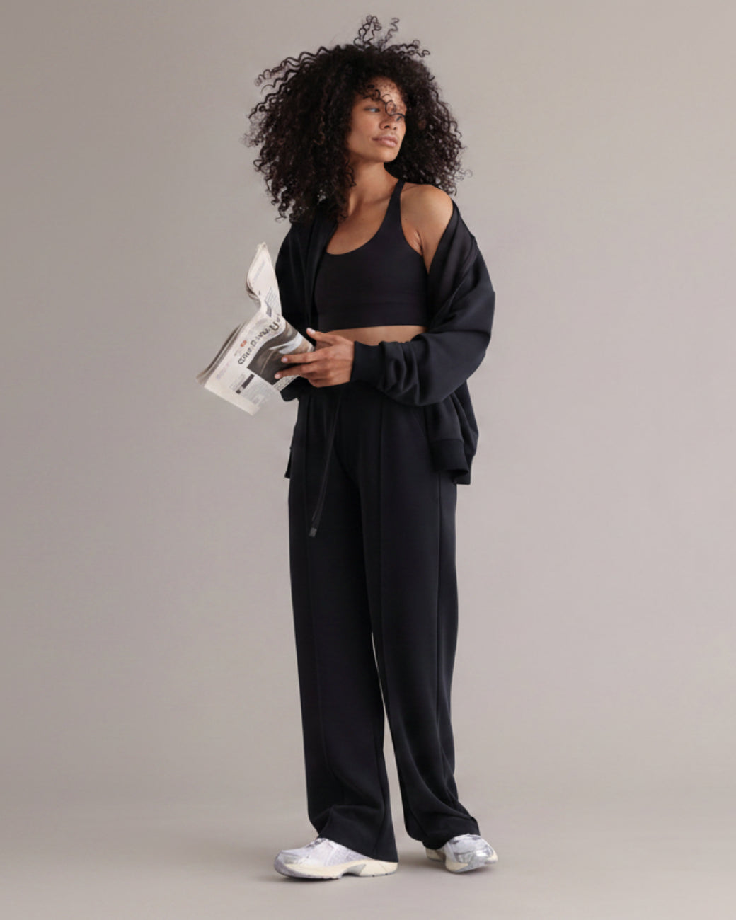 Lux Trackpants Black – Jogginghose von Hey Honey