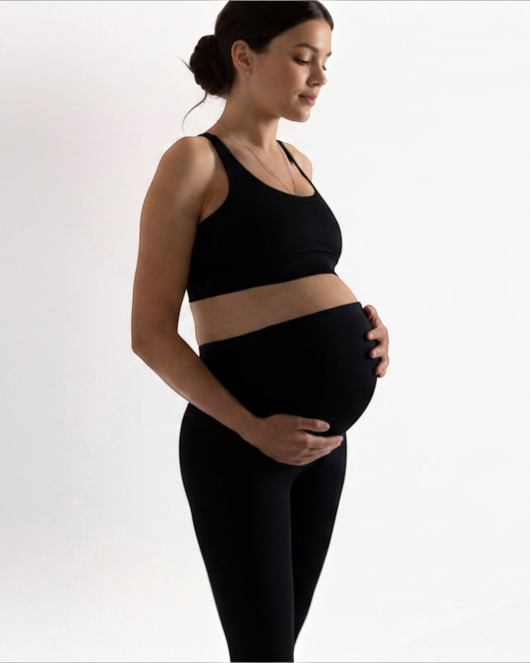 Umstandsleggings Black – Yoga-Umstandsleggings von Hey Honey