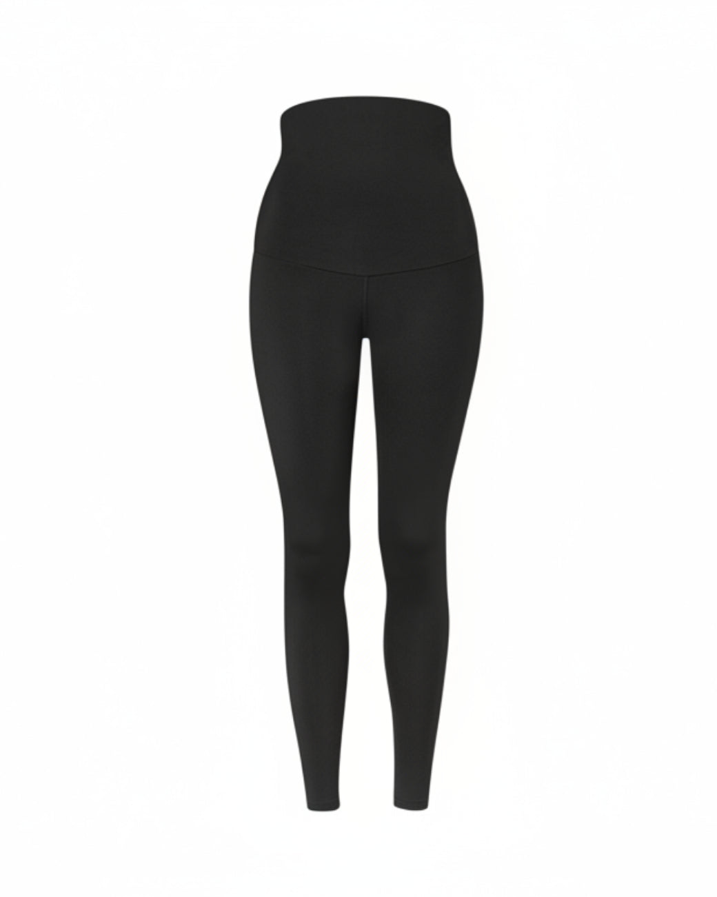 Umstandsleggings Black – Umstandsbund-Detail – Hey Honey