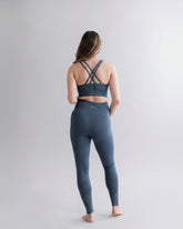 Umstandsleggings Cotton Touch Teal – Styling-Look – Hey Honey