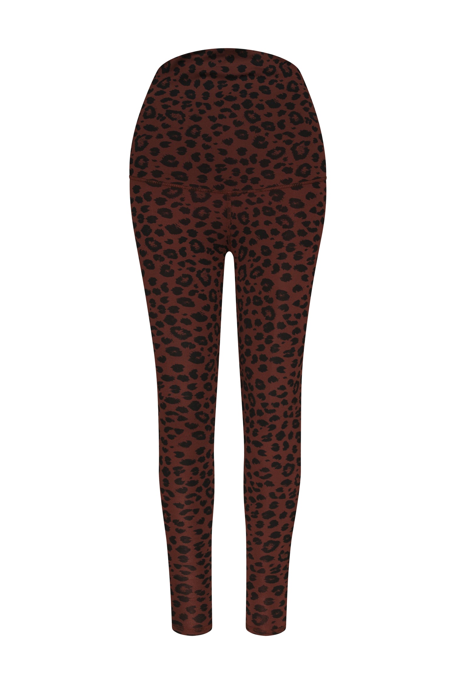 Umstandsleggings Leo Chocolate – Seitenansicht – Hey Honey