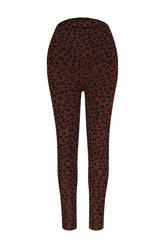 Umstandsleggings Leo Chocolate – Seitenansicht – Hey Honey