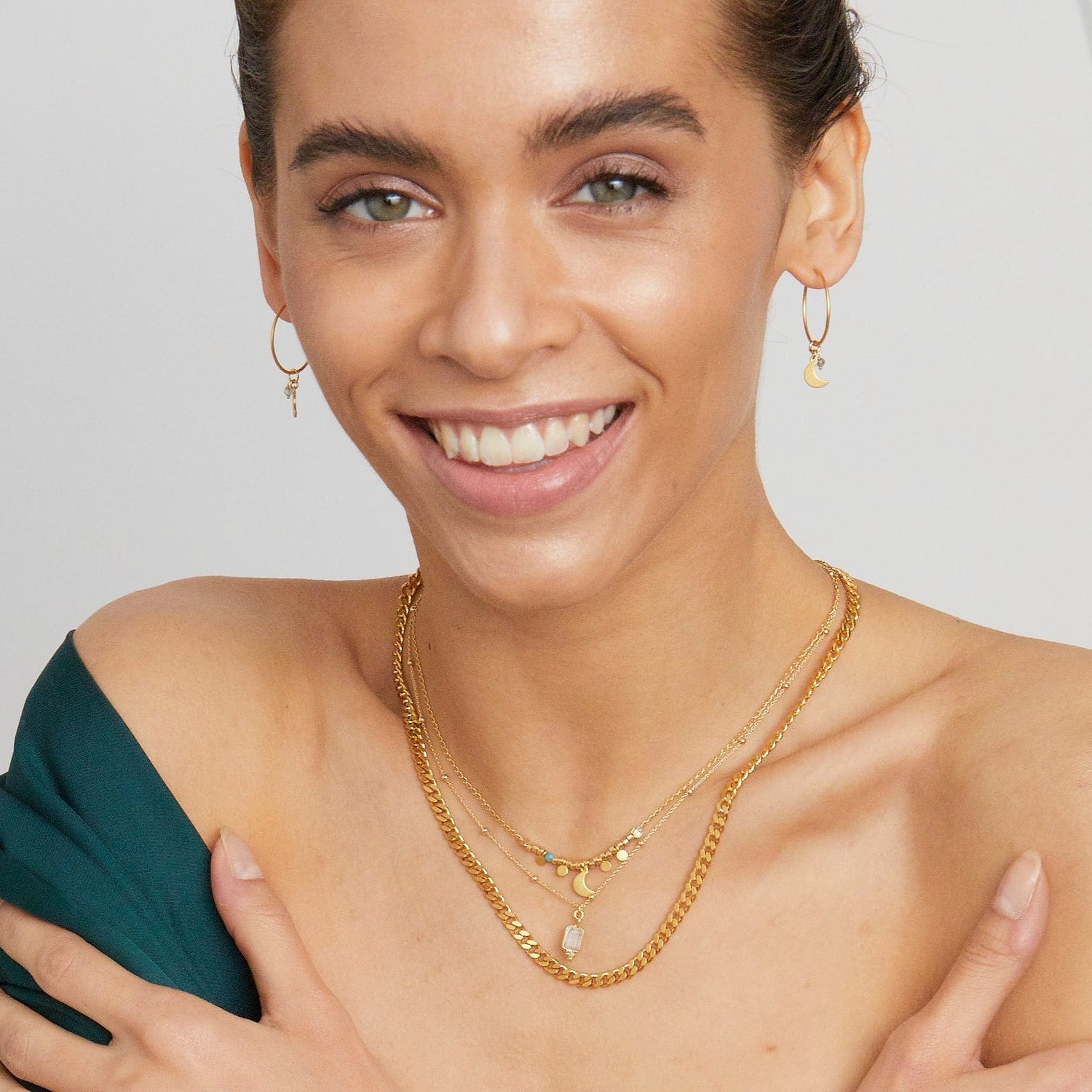 Mondstein Kette Gold – Styling am Hals – Hoffnungsträger