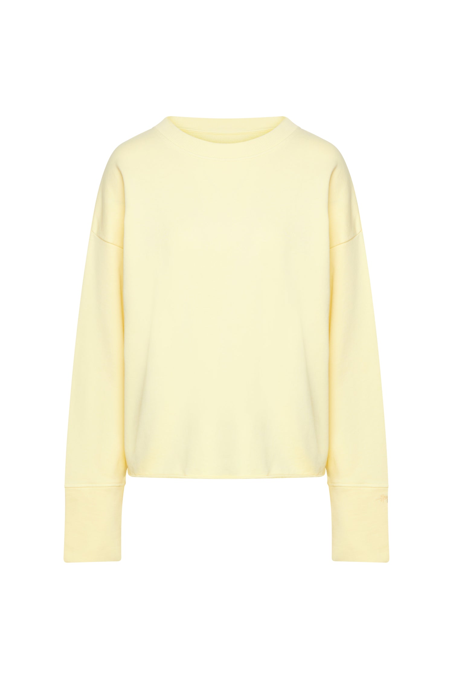 Open Edge Sweater Yellow