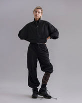 Ribstop Pants Black – Detailansicht – Hey Honey