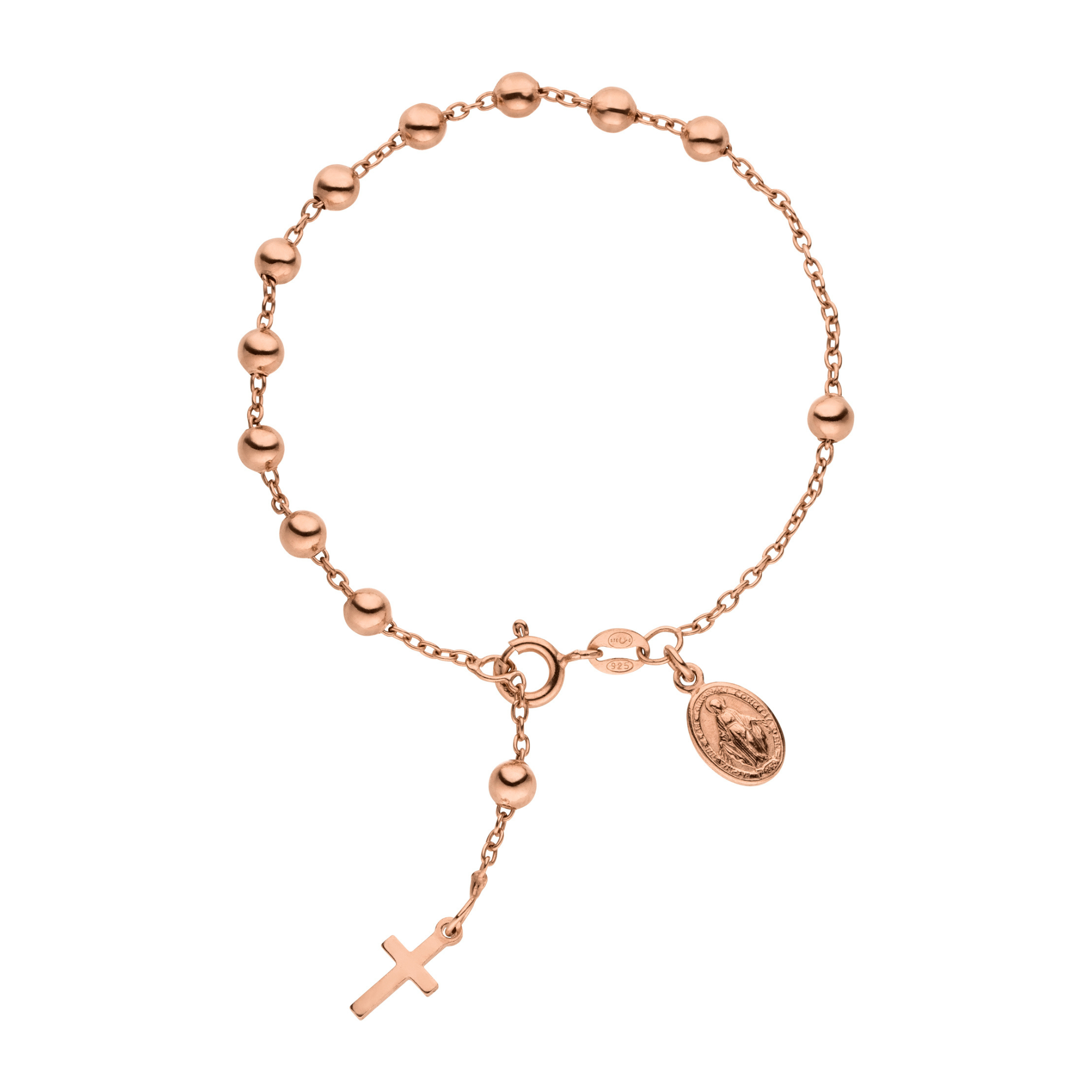Rosenkranz Armkette Prayer Roségold – Armband von Hoffnungsträger