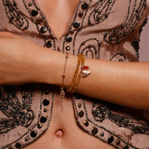 Rosenkranz Armkette Prayer Roségold – Mood Shot – Hoffnungsträger