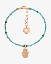 Schutzarmband Hamsa Motivation Roségold – Armband von Hoffnungsträger