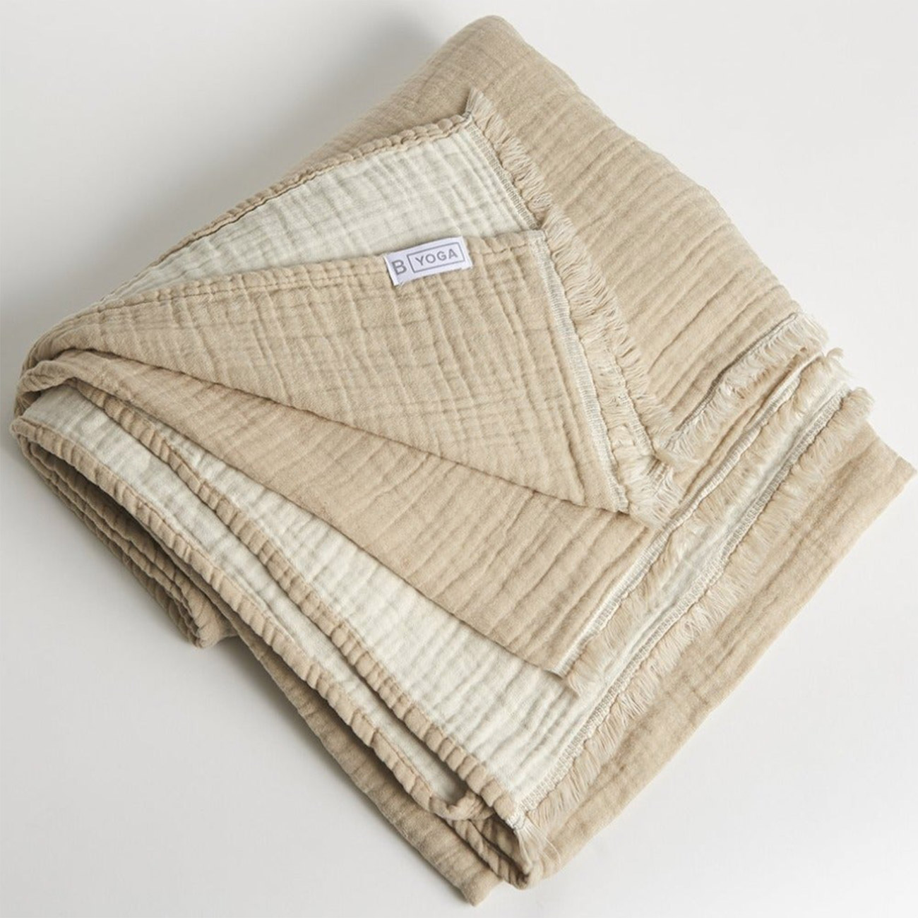 Yoga Blanket The Turkish - Textured Cacao | Blankets | Meditation ...