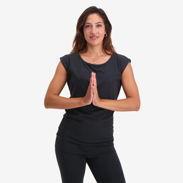 Yoga T-Shirt Asana - Urban Black