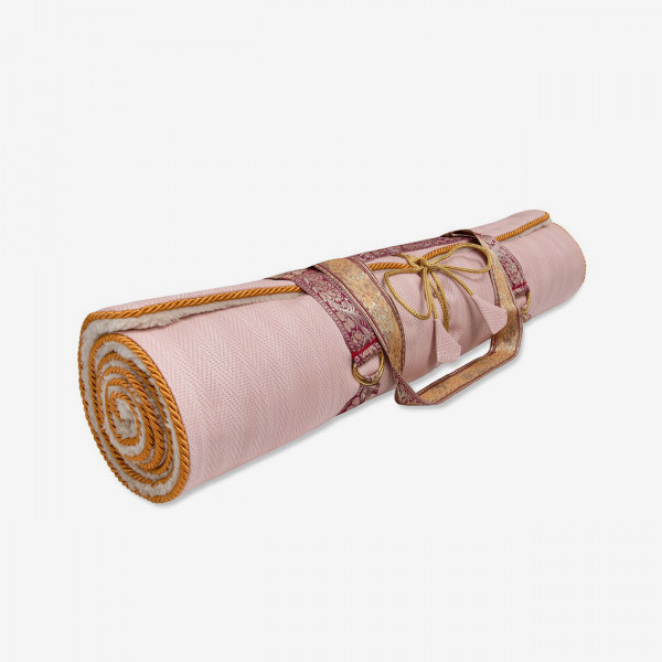 Yoga Rug Mat - Rose Weave