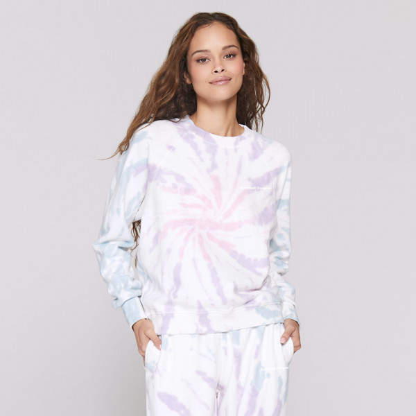 Sweatshirt Bridget Raglan - Pastel Swirl Tie Dye
