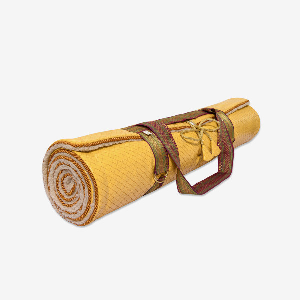 Yoga Rug Mat - Saffron Weave