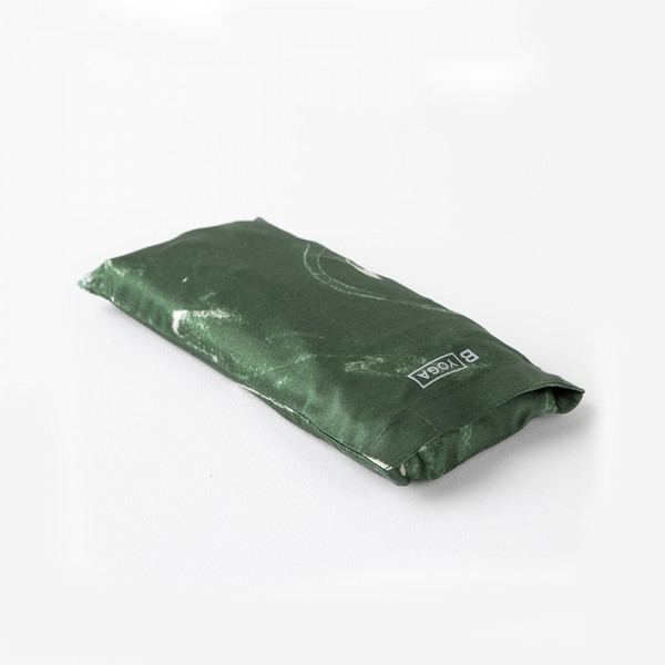 Silk Eye Pillow - Marbled Emerald