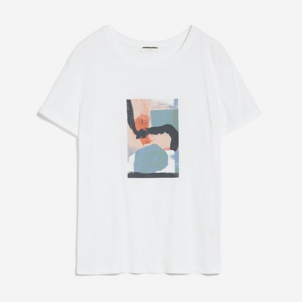 T-Shirt Nelaa Painetd - White